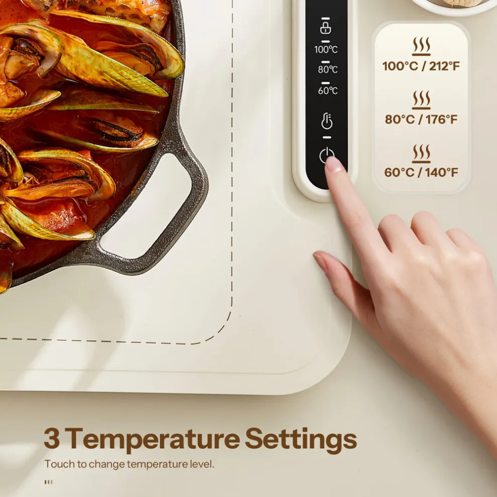 ServeHot™ Heated Food Tray