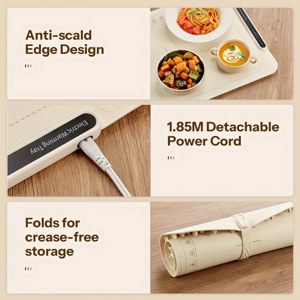 ServeHot™ Heated Food Tray